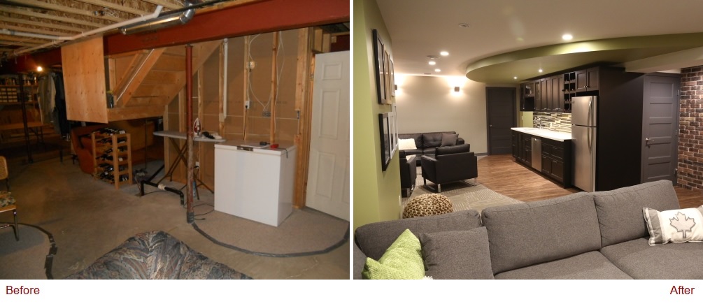 Before and After Photo - IDEATE Interior Design